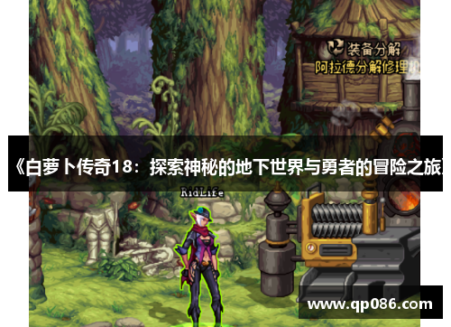 《白萝卜传奇18：探索神秘的地下世界与勇者的冒险之旅》