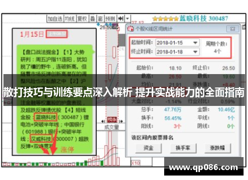 散打技巧与训练要点深入解析 提升实战能力的全面指南